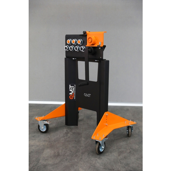 Prościarka PR6/8-7 rolkowa - manualna prościarka do drutu